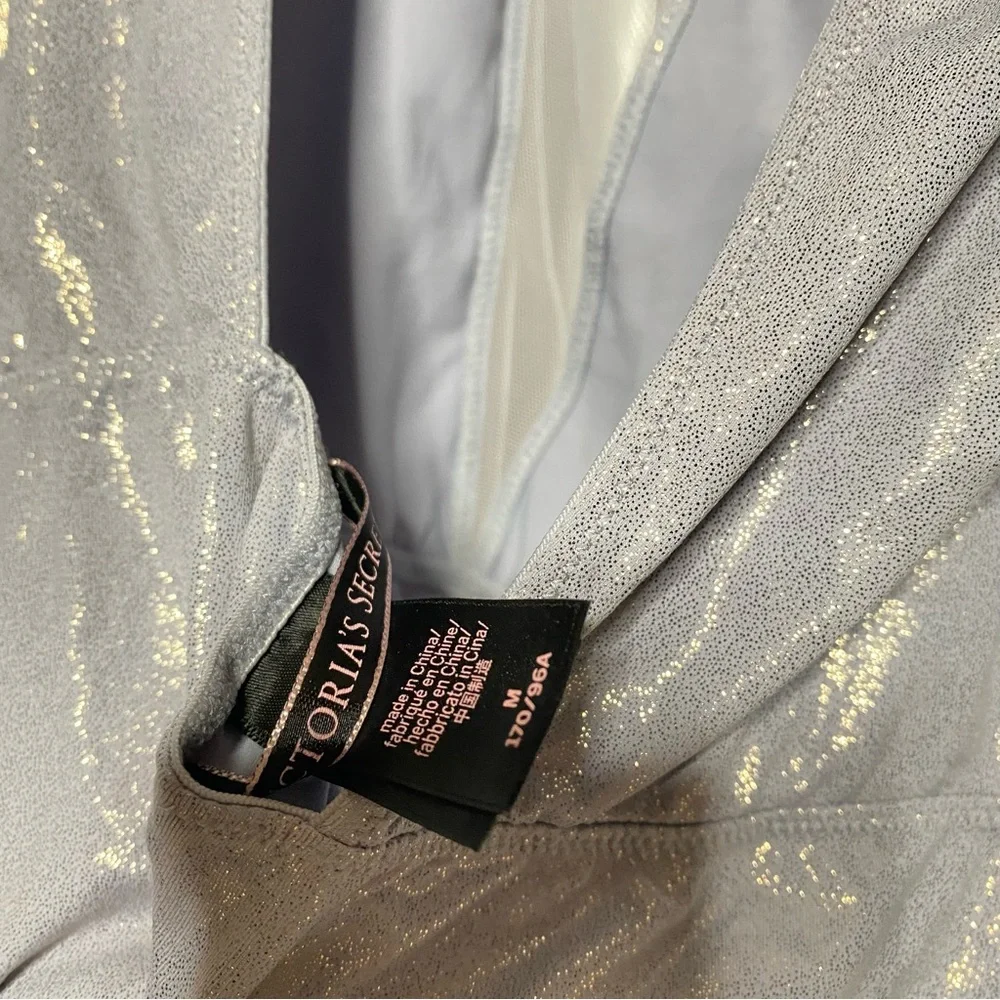 Victoria's Secret Lavender Glitter Bodysuit Sleeveless • M - Picture 3 of 6